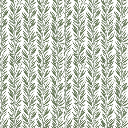 Sage Green Boho Pattern 1 Quilting Cotton Fabric