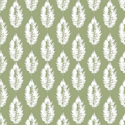 Sage Green Boho Pattern 12 Quilting Cotton Fabric