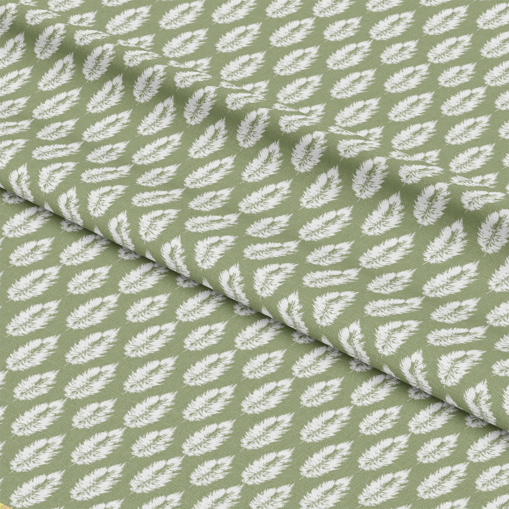 Sage Green Boho Pattern 12 Quilting Cotton Fabric