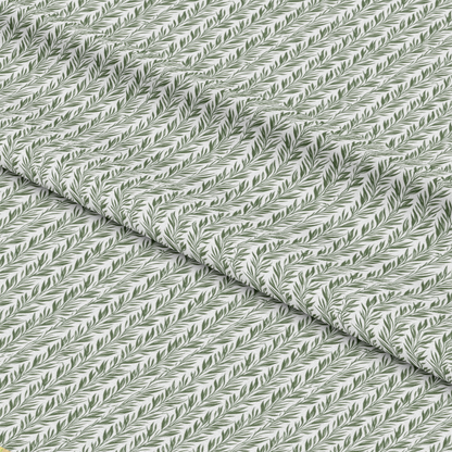 Sage Green Boho Pattern 1 Quilting Cotton Fabric