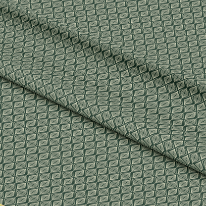 Sage Green Boho Pattern 3 Quilting Cotton Fabric