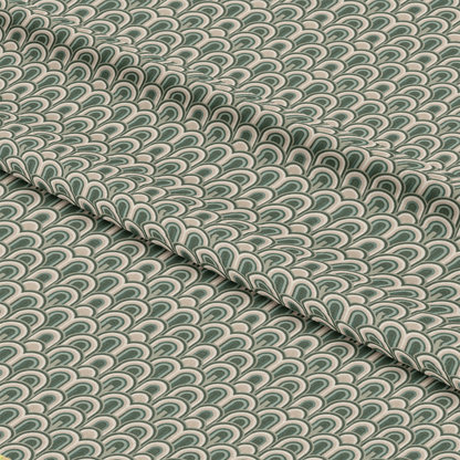 Sage Green Boho Pattern 6 Quilting Cotton Fabric