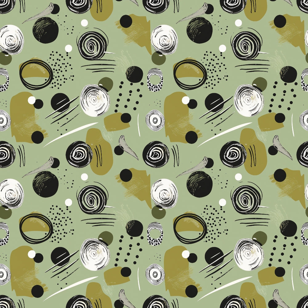 Olive Grove Pattern 8 Minky Fabric