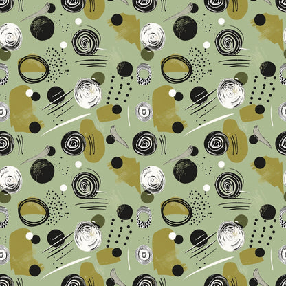 Olive Grove Pattern 8 Minky Fabric