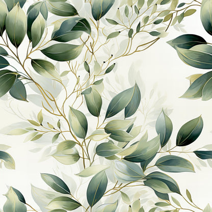 Whispering Boughs Pattern 10 Minky Fabric