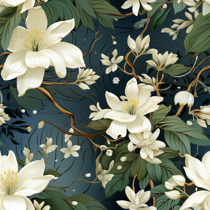 Whispering Boughs Pattern 14 Minky Fabric
