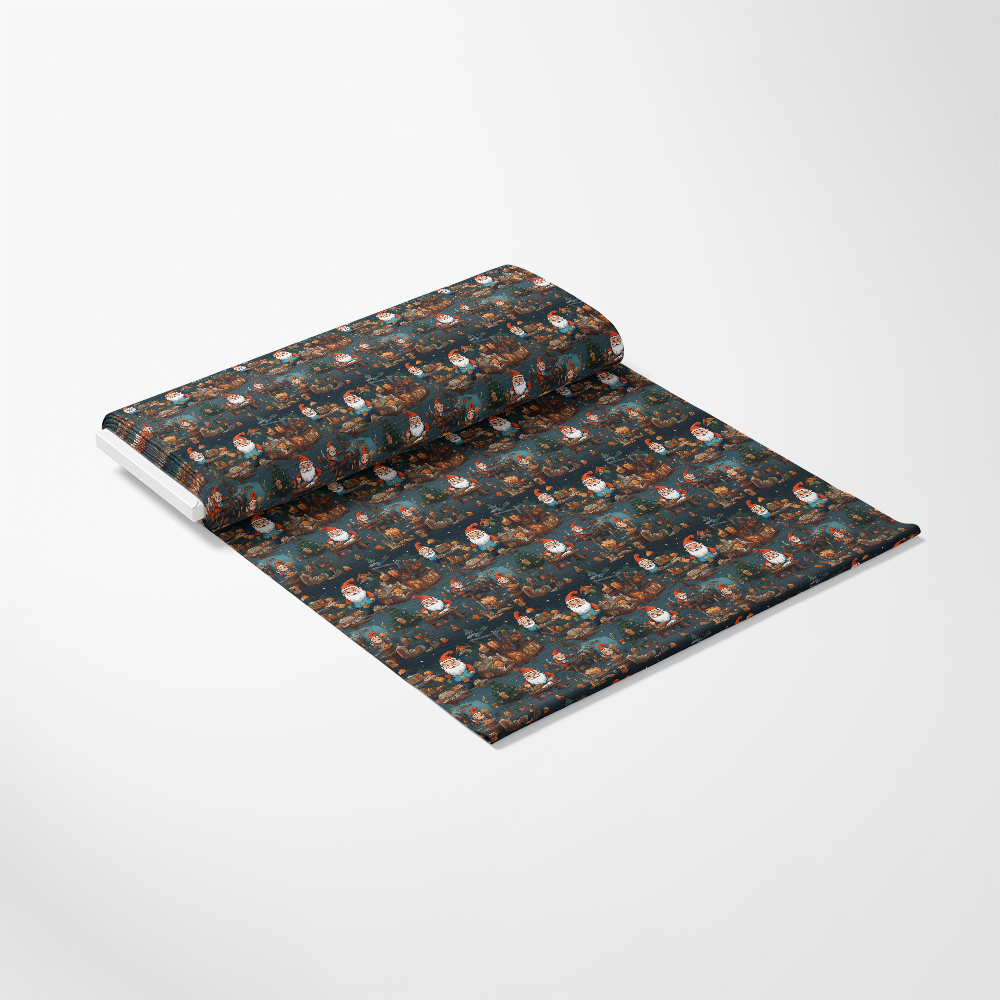 Santa's Workshop Pattern 1 Quilting Cotton Fabric