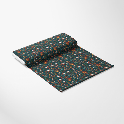 Santa's Workshop Pattern 23 Quilting Cotton Fabric