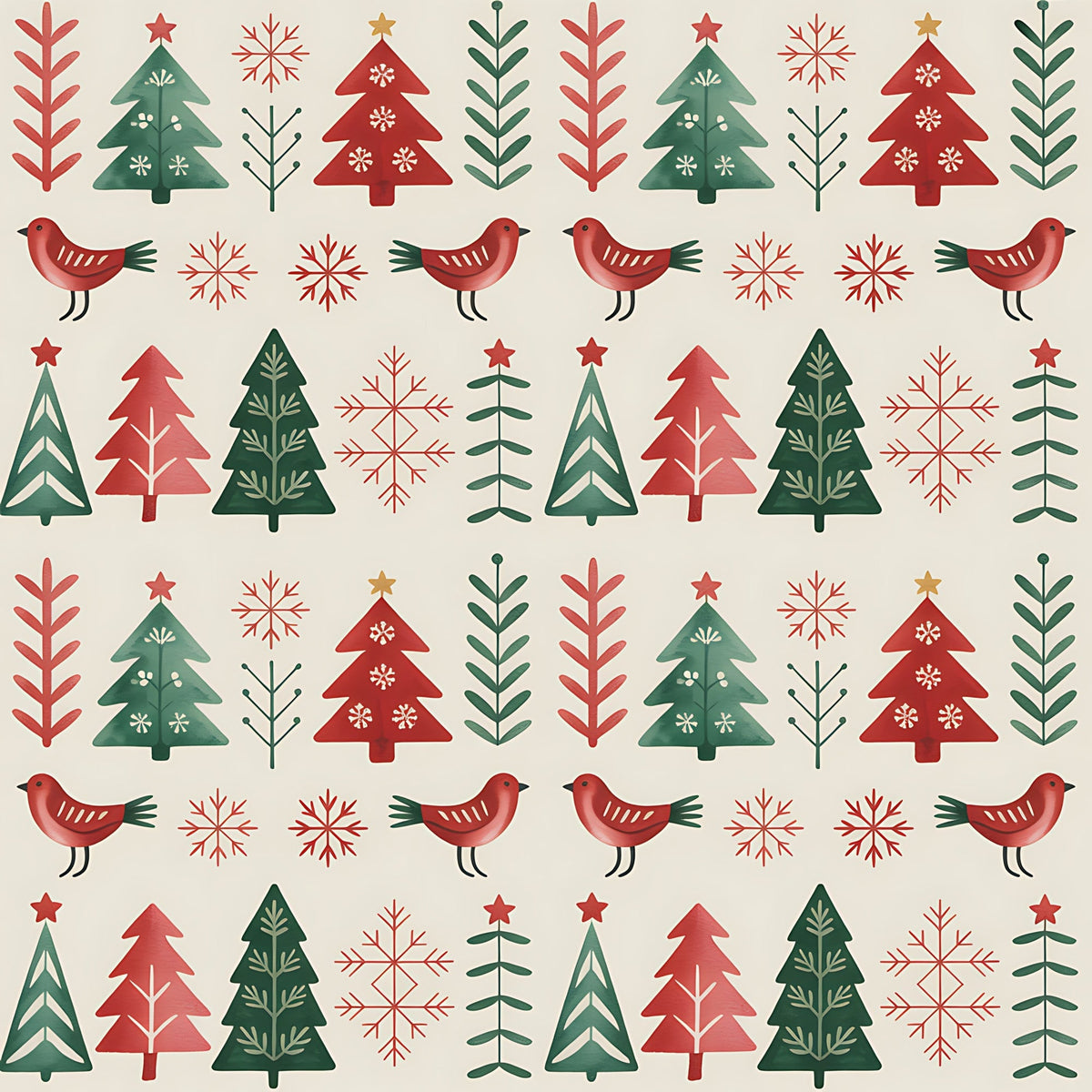 Nordic Reindeer Knit Pattern 18 Minky Fabric