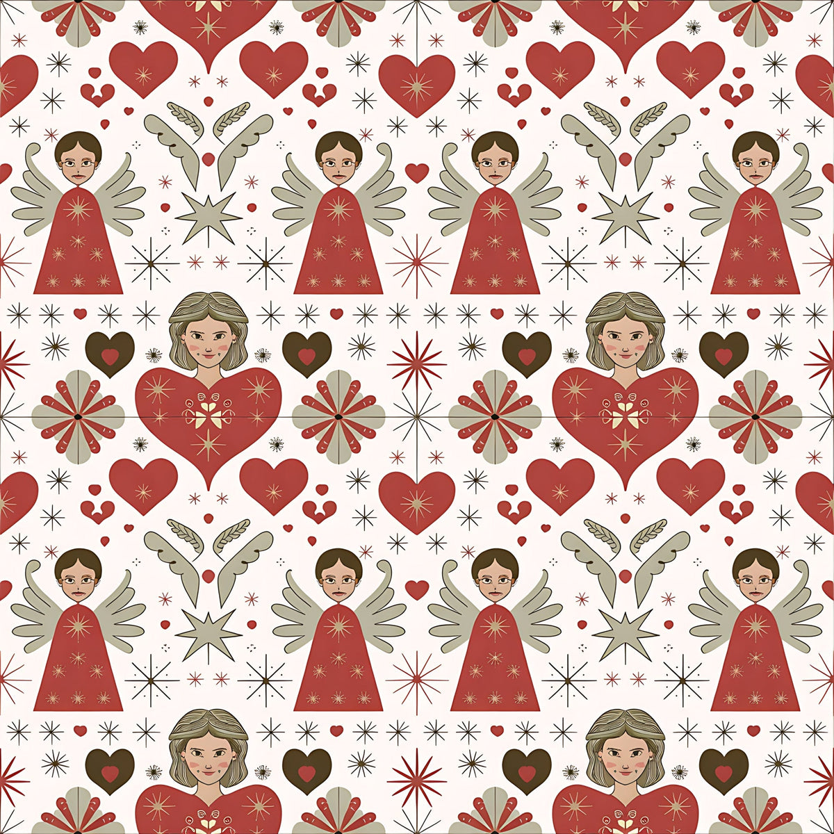 Nordic Reindeer Knit Pattern 7 Minky Fabric