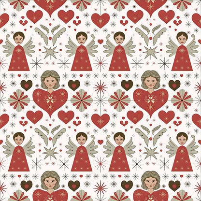 Nordic Reindeer Knit Pattern 7 Minky Fabric