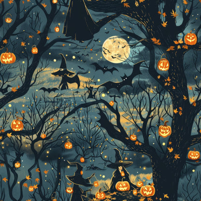 Pumpkin Hollow Pattern 10 Minky Fabric