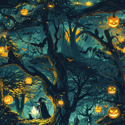 Pumpkin Hollow Pattern 15 Minky Fabric