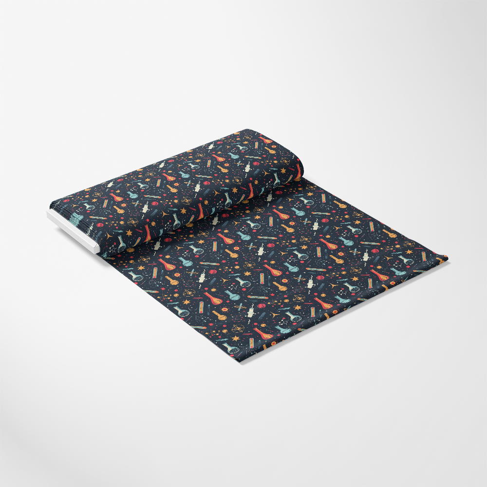 Science Kit Pattern 4 Quilting Cotton Fabric