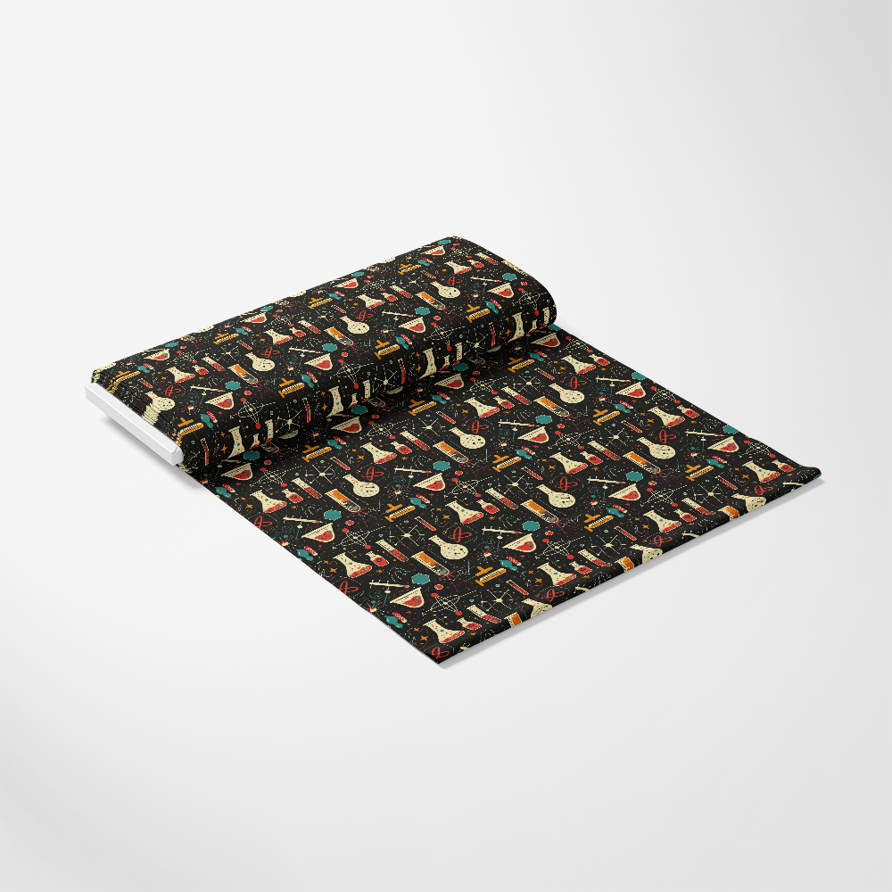 Science Kit Pattern 6 Quilting Cotton Fabric
