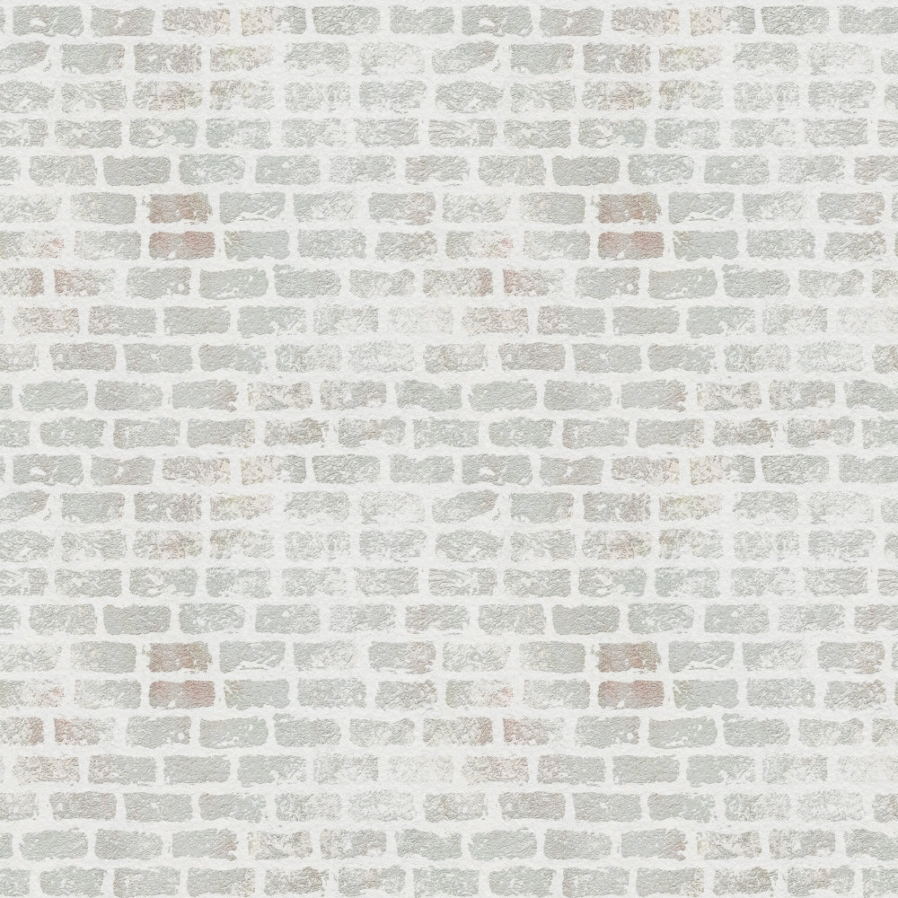Grunge Brick Wall Pattern 3 Quilting Cotton Fabric