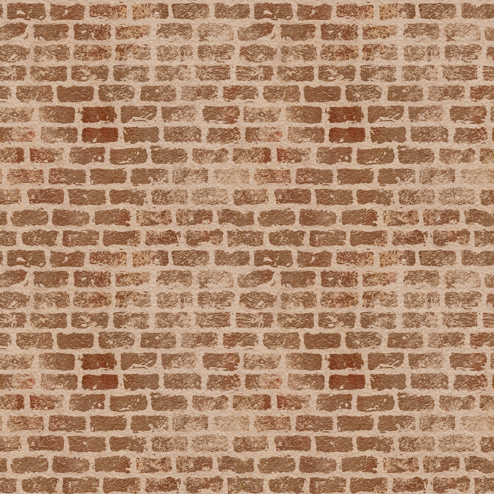 Grunge Brick Wall Pattern 5 Quilting Cotton Fabric