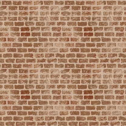 Grunge Brick Wall Pattern 5 Quilting Cotton Fabric