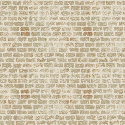 Grunge Brick Wall Pattern 7 Quilting Cotton Fabric