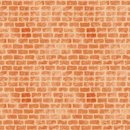 Grunge Brick Wall Pattern 9 Quilting Cotton Fabric