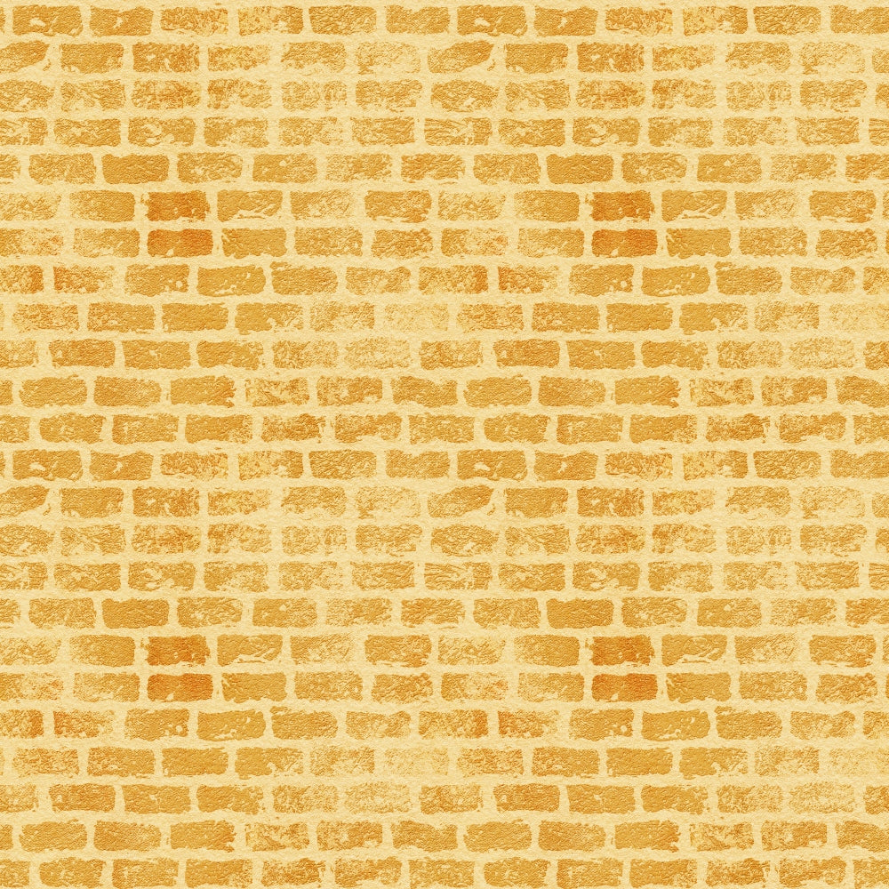 Grunge Brick Wall Pattern 10 Quilting Cotton Fabric