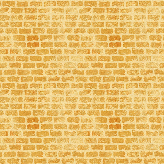 Grunge Brick Wall Pattern 10 Quilting Cotton Fabric