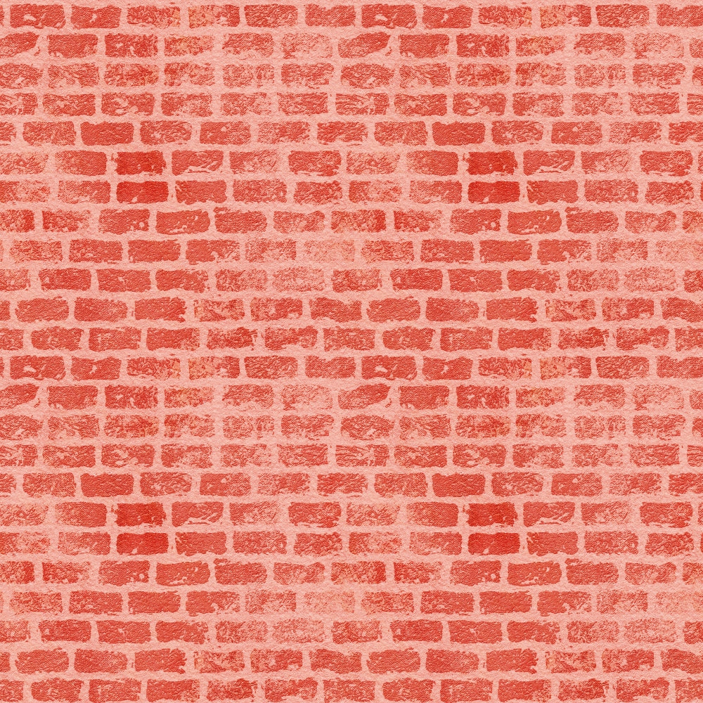 Grunge Brick Wall Pattern 14 Quilting Cotton Fabric