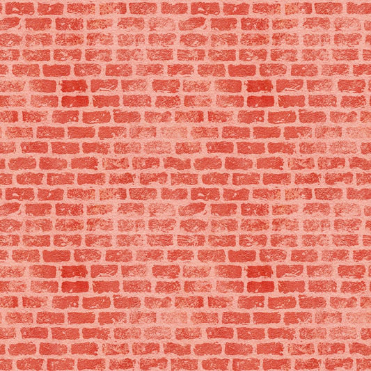 Grunge Brick Wall Pattern 14 Quilting Cotton Fabric