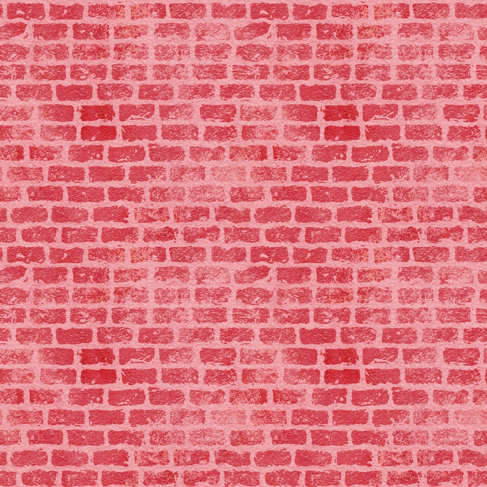 Grunge Brick Wall Pattern 15 Quilting Cotton Fabric