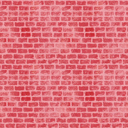 Grunge Brick Wall Pattern 15 Quilting Cotton Fabric