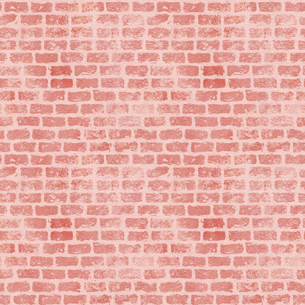 Grunge Brick Wall Pattern 16 Minky Fabric