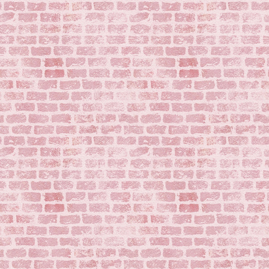 Grunge Brick Wall Pattern 17 Quilting Cotton Fabric