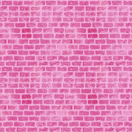 Grunge Brick Wall Pattern 18 Quilting Cotton Fabric