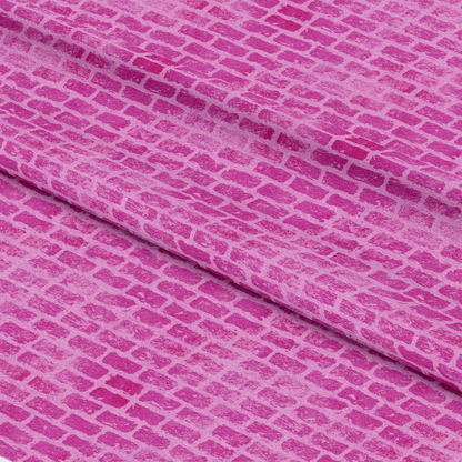Grunge Brick Wall Pattern 19 Quilting Cotton Fabric