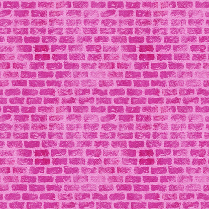 Grunge Brick Wall Pattern 19 Quilting Cotton Fabric