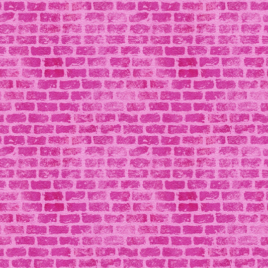 Grunge Brick Wall Pattern 19 Quilting Cotton Fabric