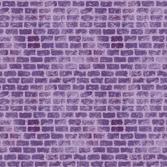 Grunge Brick Wall Pattern 20 Quilting Cotton Fabric