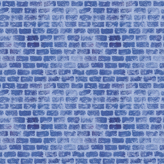 Grunge Brick Wall Pattern 24 Quilting Cotton Fabric