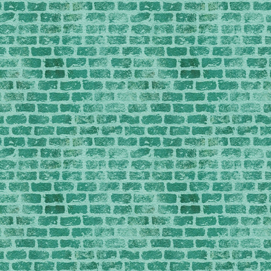 Grunge Brick Wall Pattern 27 Quilting Cotton Fabric