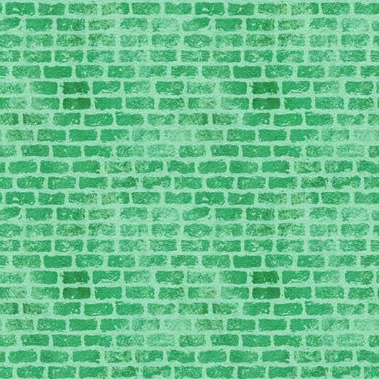 Grunge Brick Wall Pattern 30 Quilting Cotton Fabric