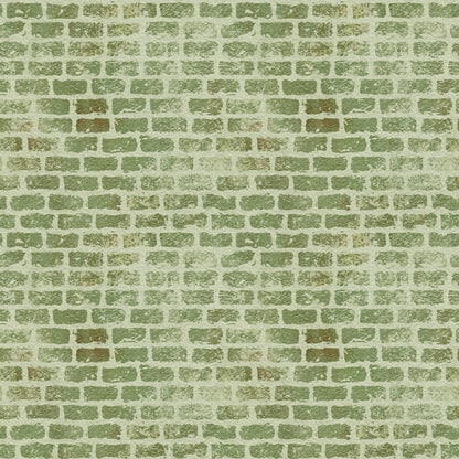 Grunge Brick Wall Pattern 35 Quilting Cotton Fabric