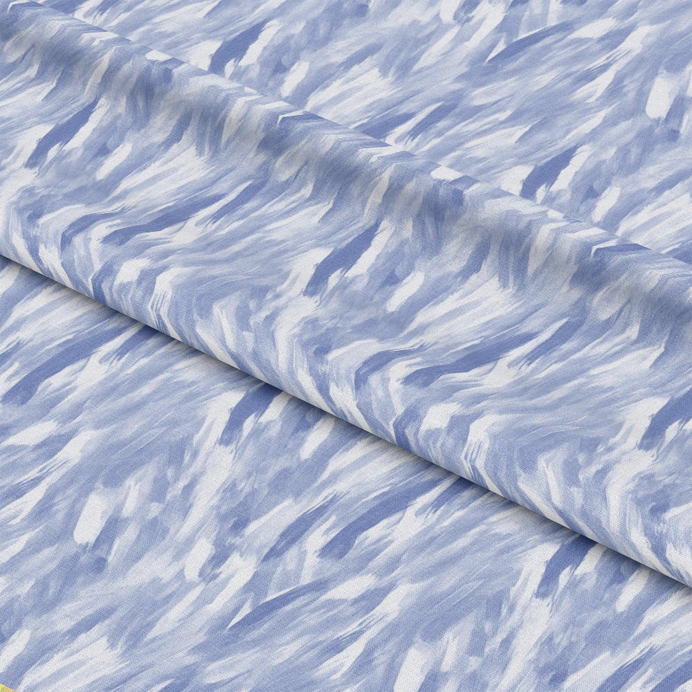Watercolor Brush Strokes Pattern 60 Quilting Cotton Fabric