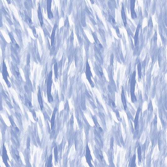Watercolor Brush Strokes Pattern 60 Quilting Cotton Fabric