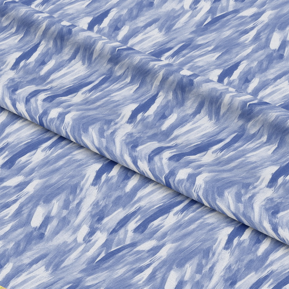 Watercolor Brush Strokes Pattern 62 Quilting Cotton Fabric