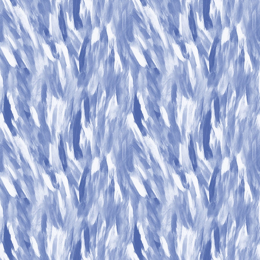 Watercolor Brush Strokes Pattern 62 Quilting Cotton Fabric
