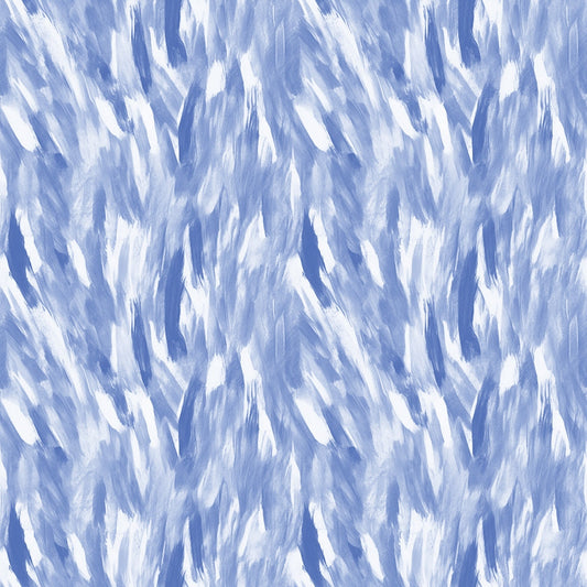Watercolor Brush Strokes Pattern 63 Quilting Cotton Fabric
