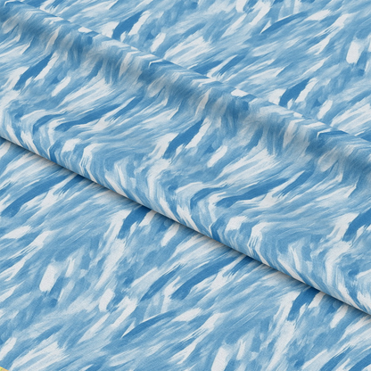 Watercolor Brush Strokes Pattern 64 Quilting Cotton Fabric