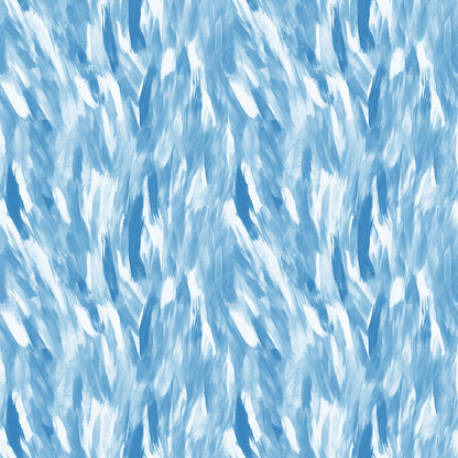 Watercolor Brush Strokes Pattern 64 Quilting Cotton Fabric