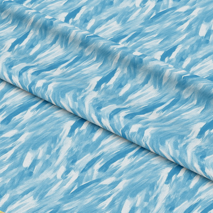 Watercolor Brush Strokes Pattern 65 Quilting Cotton Fabric