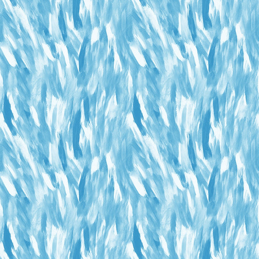 Watercolor Brush Strokes Pattern 65 Quilting Cotton Fabric